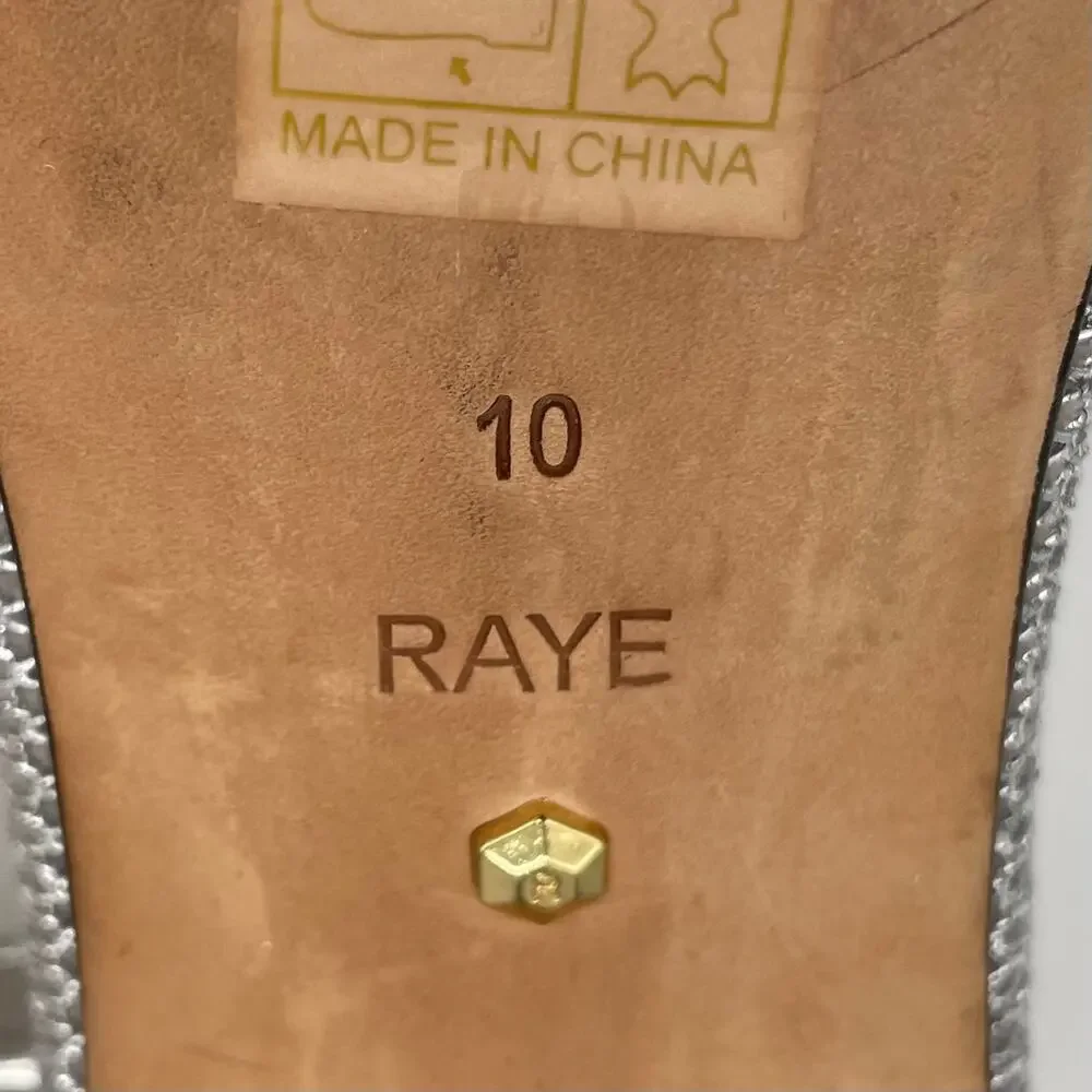 Raye X Revolve Kalene Heel - Silver - 10